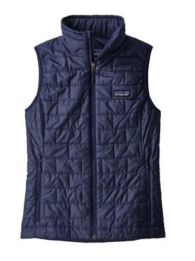 Patagonia Womens Nano Puff Vest - Navy - Medium